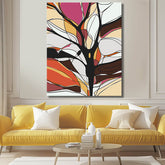 Painting by Numbers Colorful Tree